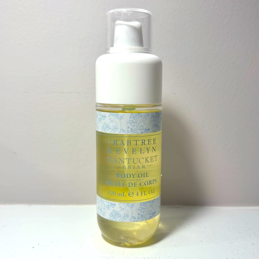 Crabtree & Evelyn Body Oil Nantucket Briar - 4 fl oz NEW